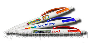 Нанесение логотипа на шариковые ручки в Минске