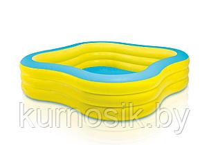 Надувной детский бассейн Intex Swim Center 229х229х56 см (57495NP)