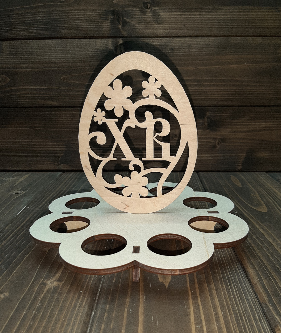 Подставка на 8 яиц "Яйцо ХВ" - фото 1 - id-p96704017