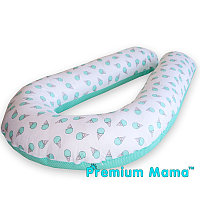 Подушка для беременных U форма. 420см XL. Premium Mama. "Babysleep", фото 1