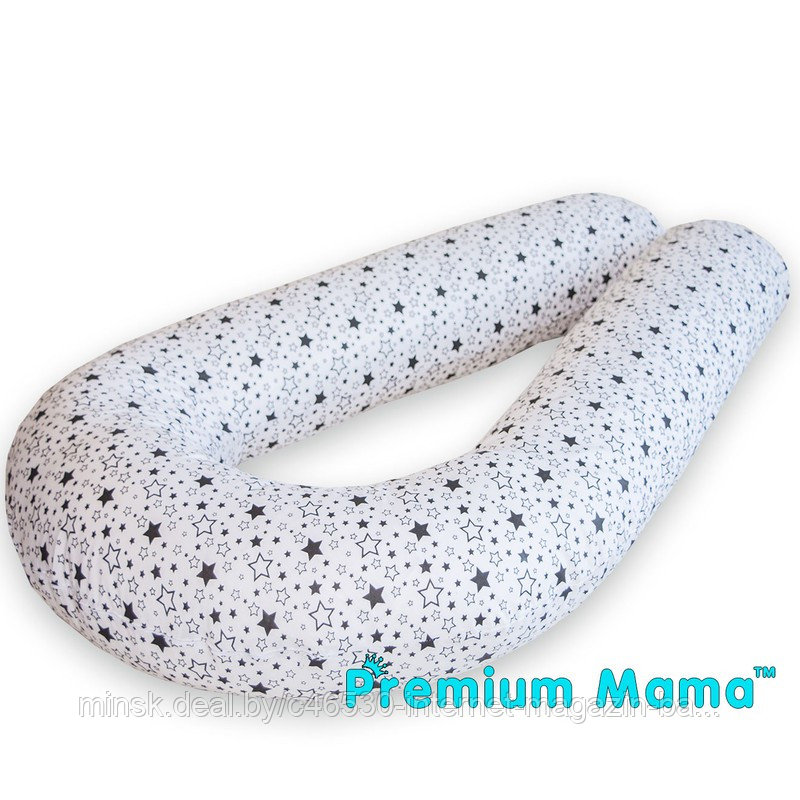 Подушка для беременных U форма. 420см XL. Premium Mama. "Babysleep" - фото 2 - id-p96704197