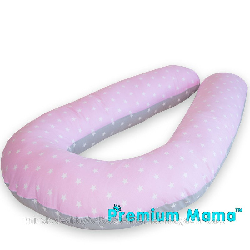 Подушка для беременных U форма. 420см XL. Premium Mama. "Babysleep" - фото 6 - id-p96704197