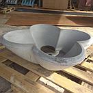 Цветочница  бетонная "Клевер" 1080х370мм, фото 8