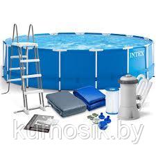 Каркасный бассейн Intex Metal Frame 457x122 см (28242)