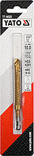 Сверло-шарошка по металлу 10.0мм HSS-TiN с хвостовиком HEX YT-44828, фото 3