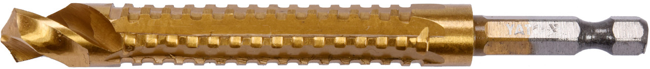 Сверло-шарошка по металлу 11.0мм HSS-TiN с хвостовиком HEXYT-44829 - фото 1 - id-p96706609