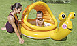 Детский надувной бассейн Intex "Ленивые улитки" с навесом 145x102x74 см (57124NP), фото 2