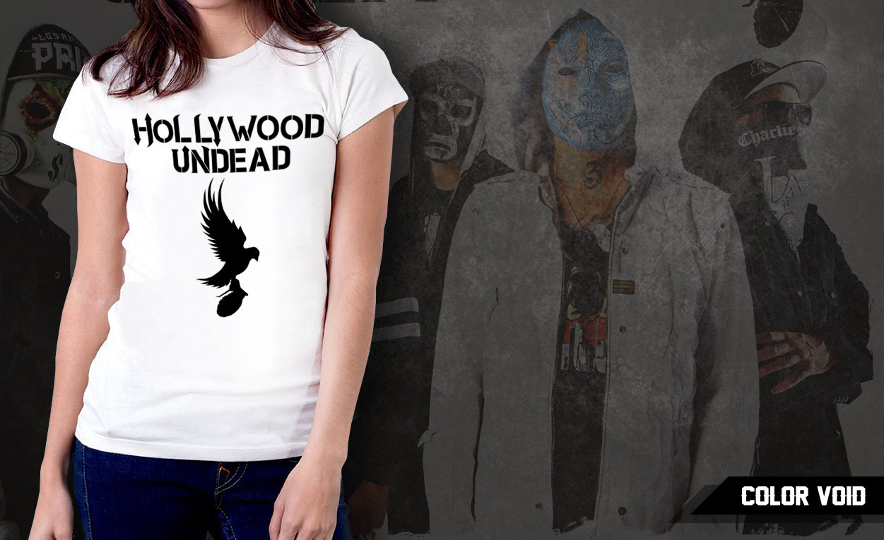 Футболка Hollywood Undead женская (мод8)