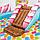 Детский надувной игровой центр Intex "Территория сладостей" с горкой, распылителем, 295x191x130 см  (57149NP), фото 2
