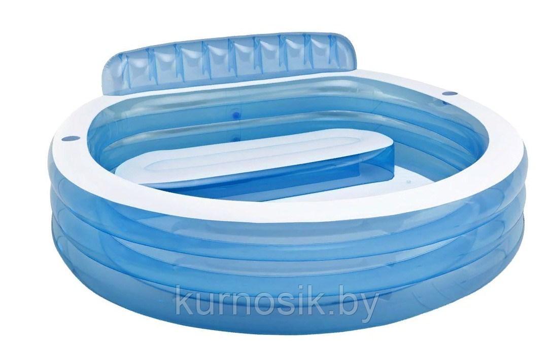 Надувной семейный бассейн Intex Swim Center Family Lounge 224х216х76 см 57190NP - фото 1 - id-p96768108