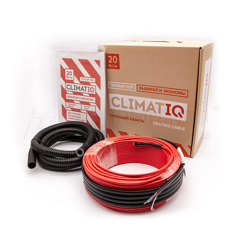 Climatiq IQ FLOOR CABLE - 15м 300Вт Электрический нагревательный  кабель