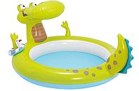 Детский надувной бассейн Intex "Крокодил" 198x160x91 см (57431NP)