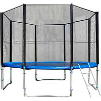 Батут с защитной сеткой и лестницей Trampoline Fitness 10FT-Prof 306 см