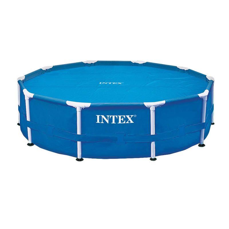 Intex Тент-чехол с обогревающим эффектом для бассейнов Intex Solar Cover 29022/59953 366 см