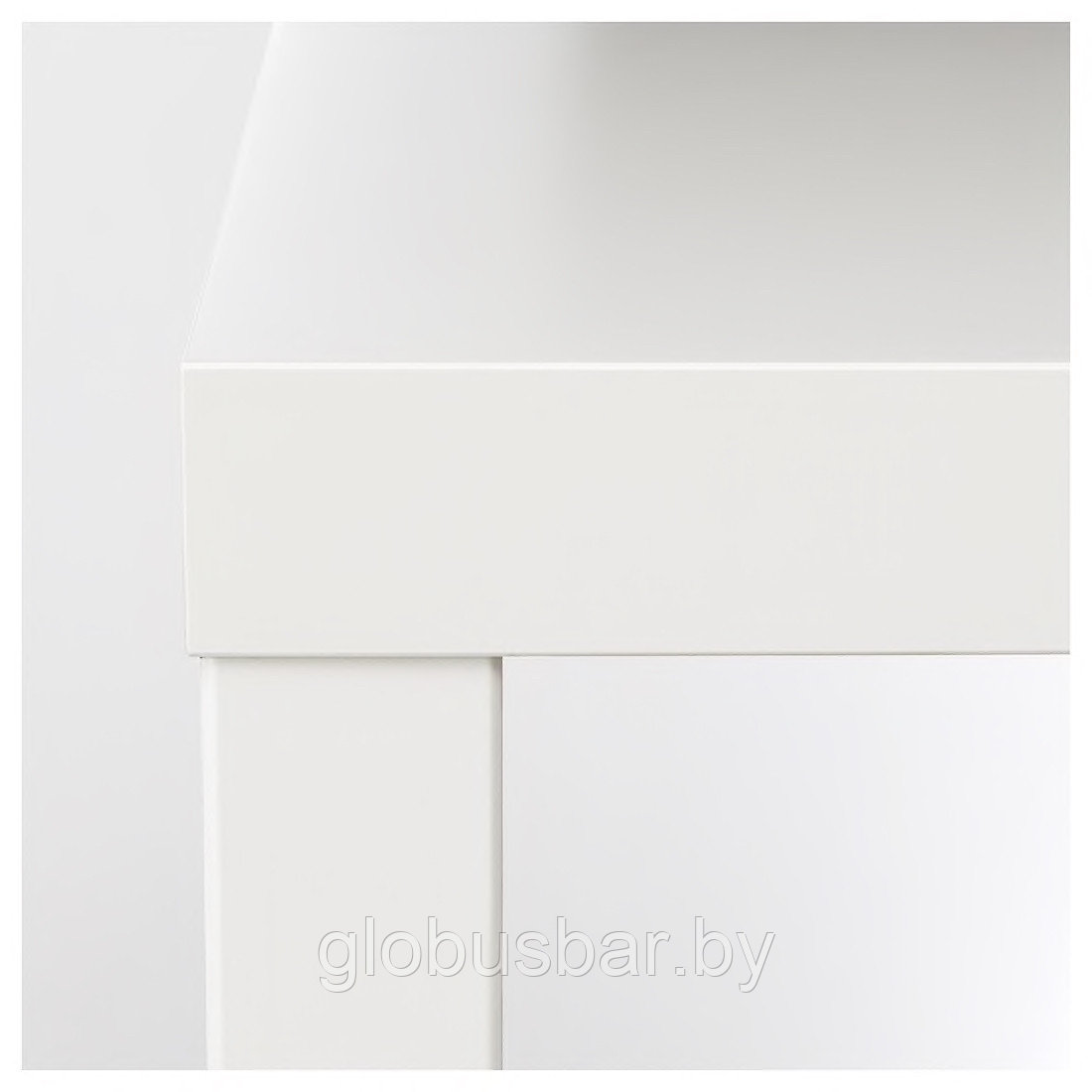 ЛАКК Придиванный столик, белый, 55x55 см - фото 2 - id-p96780335