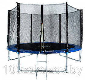 Батут с защитной сеткой 3,06м  Trampoline Fitness 10FT extreme