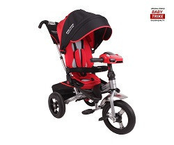 Детский трёхколёсный велосипед Baby Trike Premium Original красный