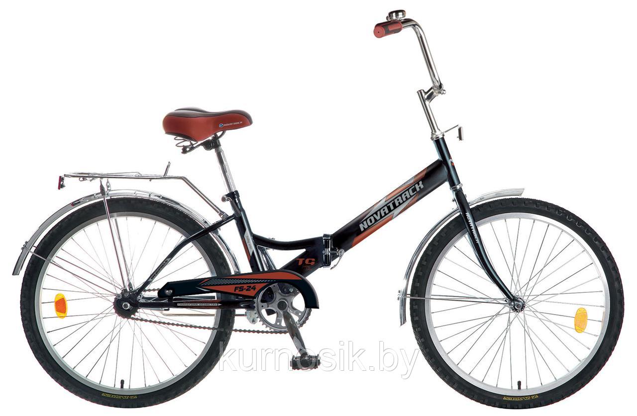Велосипед NOVATRACK FS24 24" (от 8 до 14 лет)