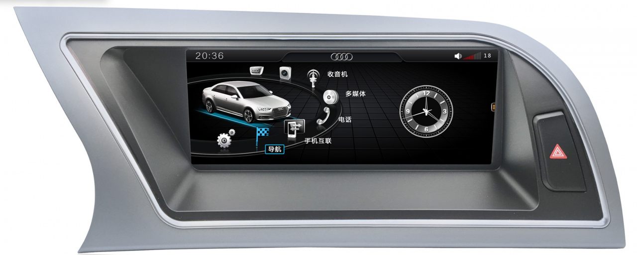 Штатная магнитола Parafar Андройд для Audi A5 2009-2016 (PF9606B)