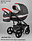 Детская модульная коляска Adamex Monte carbon deluxe 2 в 1, фото 8