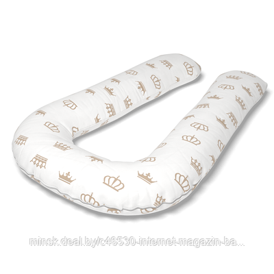 Подушка для беременной. U форма L размер 360см. Хлопок, Лен , Сатин. - фото 2 - id-p96793808