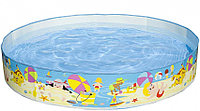 Детский бассейн Intex серии снапсет Пляжные деньки (размер 152х25 см), арт.56451NP