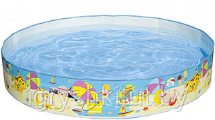 Детский бассейн Intex серии снапсет Пляжные деньки (размер 152х25 см), арт.56451NP