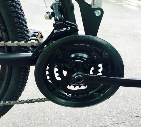 Велосипед на литых дисках Greenbike чёрный - фото 4 - id-p96818962