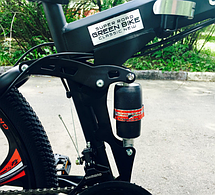 Велосипед на литых дисках Greenbike чёрный, фото 3