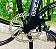 Велосипед на литых дисках Greenbike чёрный, фото 3