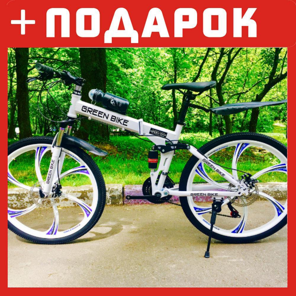 Велосипед на литых дисках Greenbike белый - фото 1 - id-p96819184