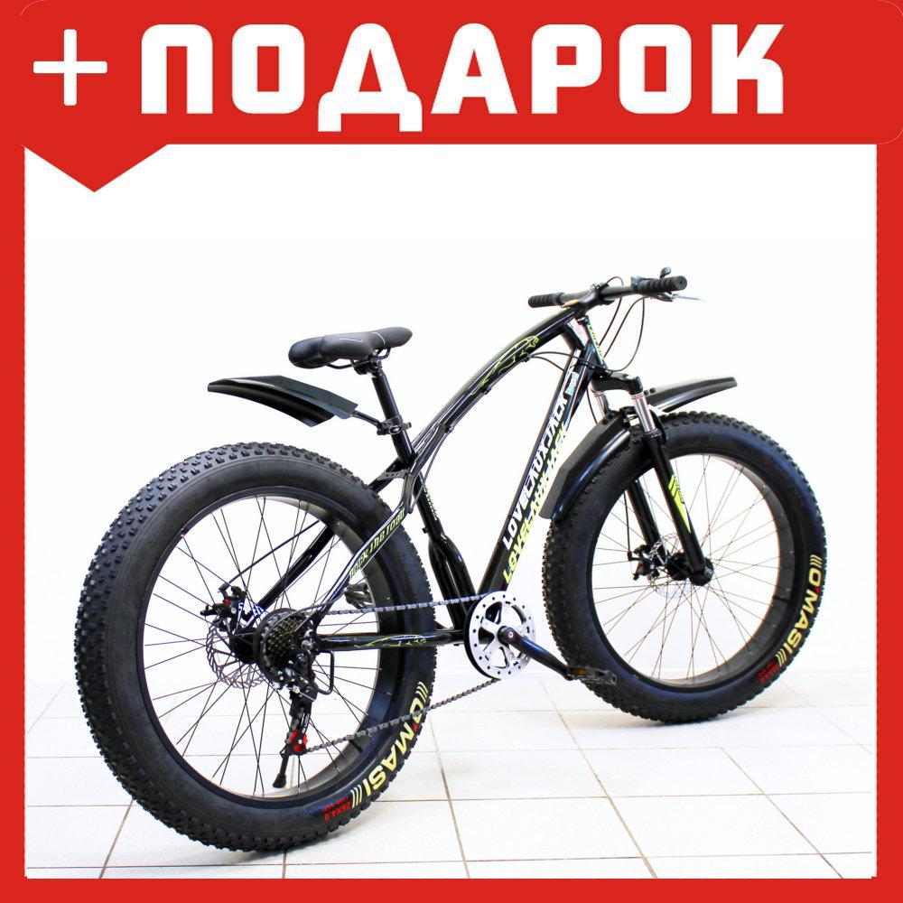 Велосипед Fatbike чёрный