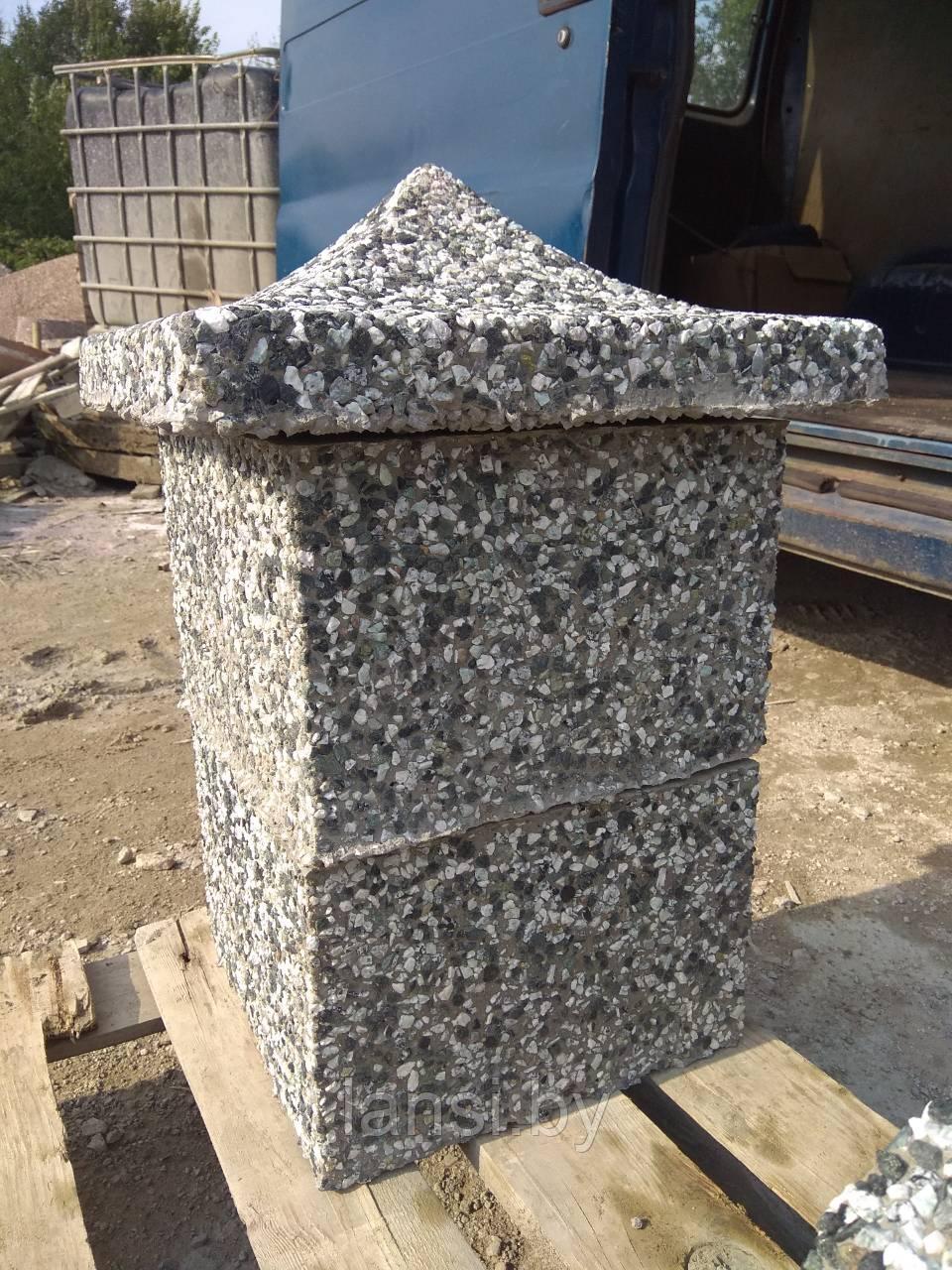 Форма блока литьевая (мытый бетон) - фото 2 - id-p96836232