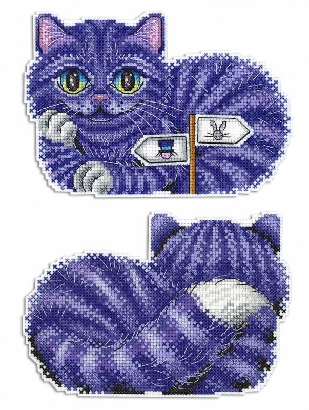 Набор для вышивания крестом «Чеширский кот».