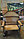 Кресло из массива дуба для дома, бани, дачи., фото 4