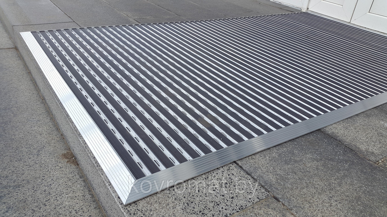 Алюминиевые решетки высота 18мм.с резиновой вставкой. (безнал. расчет) - фото 6 - id-p96837328