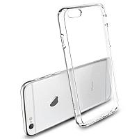 Силиконовый чехол для Apple iPhone 6, 6s (прозрачный)