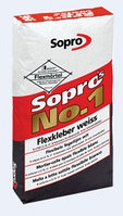 Sopro №1/996 белый - клей эластичный тонкослойный, 25кг