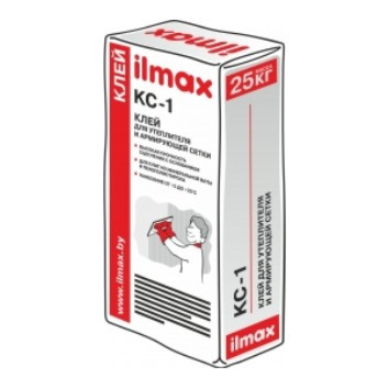 ILMAX КС-1 - клей универсальный для теплоизоляционных плит, 25кг.