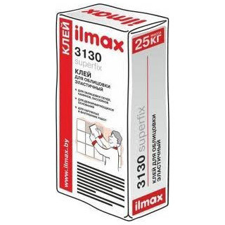 Ilmax 3130 superfix - клей для плитки эластичный, 25кг.