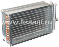 ВНП 80-50-2 канальный водяной нагреватель
