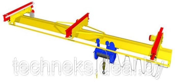 Кран-балка подвесная двухпролетная г/п 1т