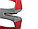 Двойная точилка для ножей с регулируемым углом красная, фото 6