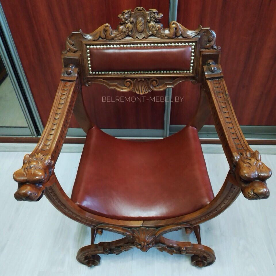 Реставрация антикварного кресла - фото 2 - id-p96891142