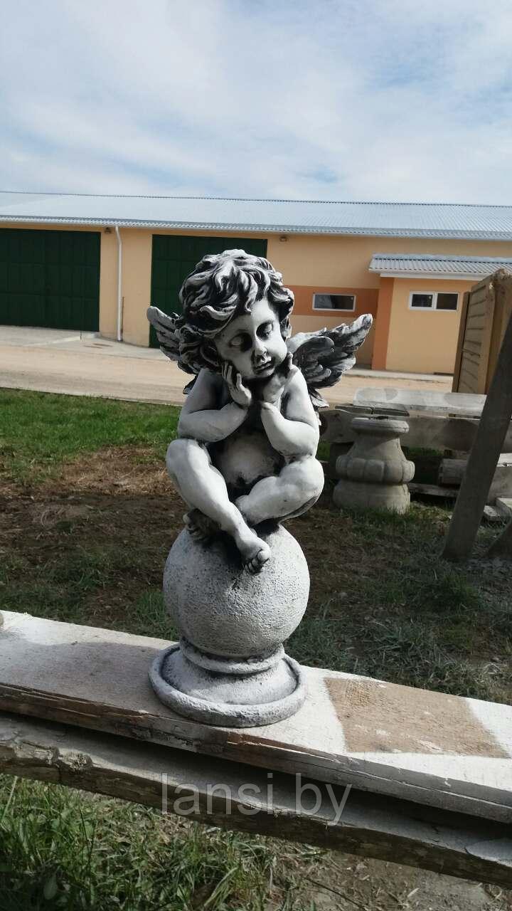 Скульптура "Ангел на шаре " - фото 3 - id-p96891363
