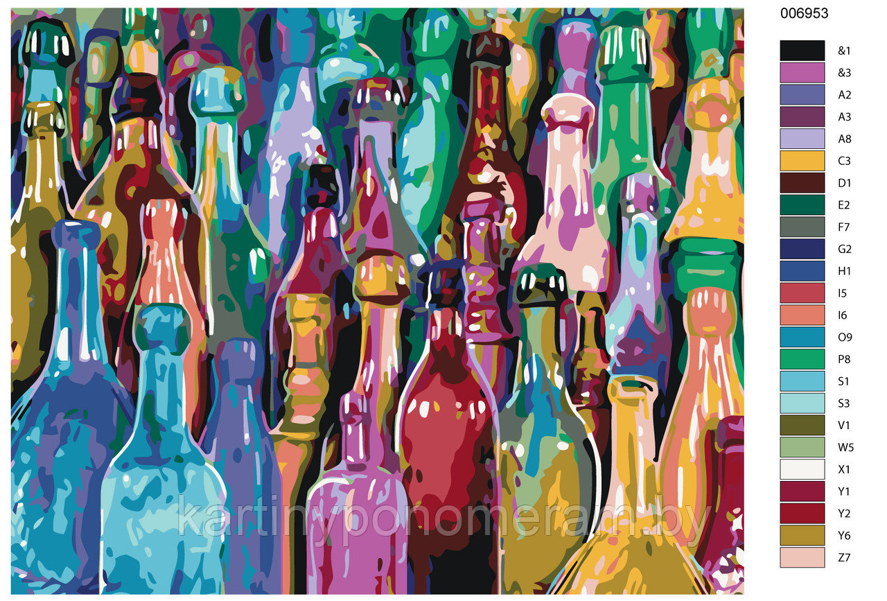 Картина по номерам, 40 x 50, KTMK-006953