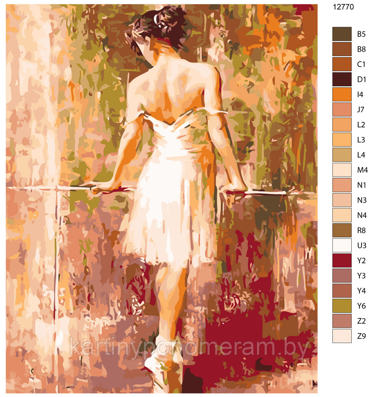 Картина по номерам, 40 x 50, KTMK-12770