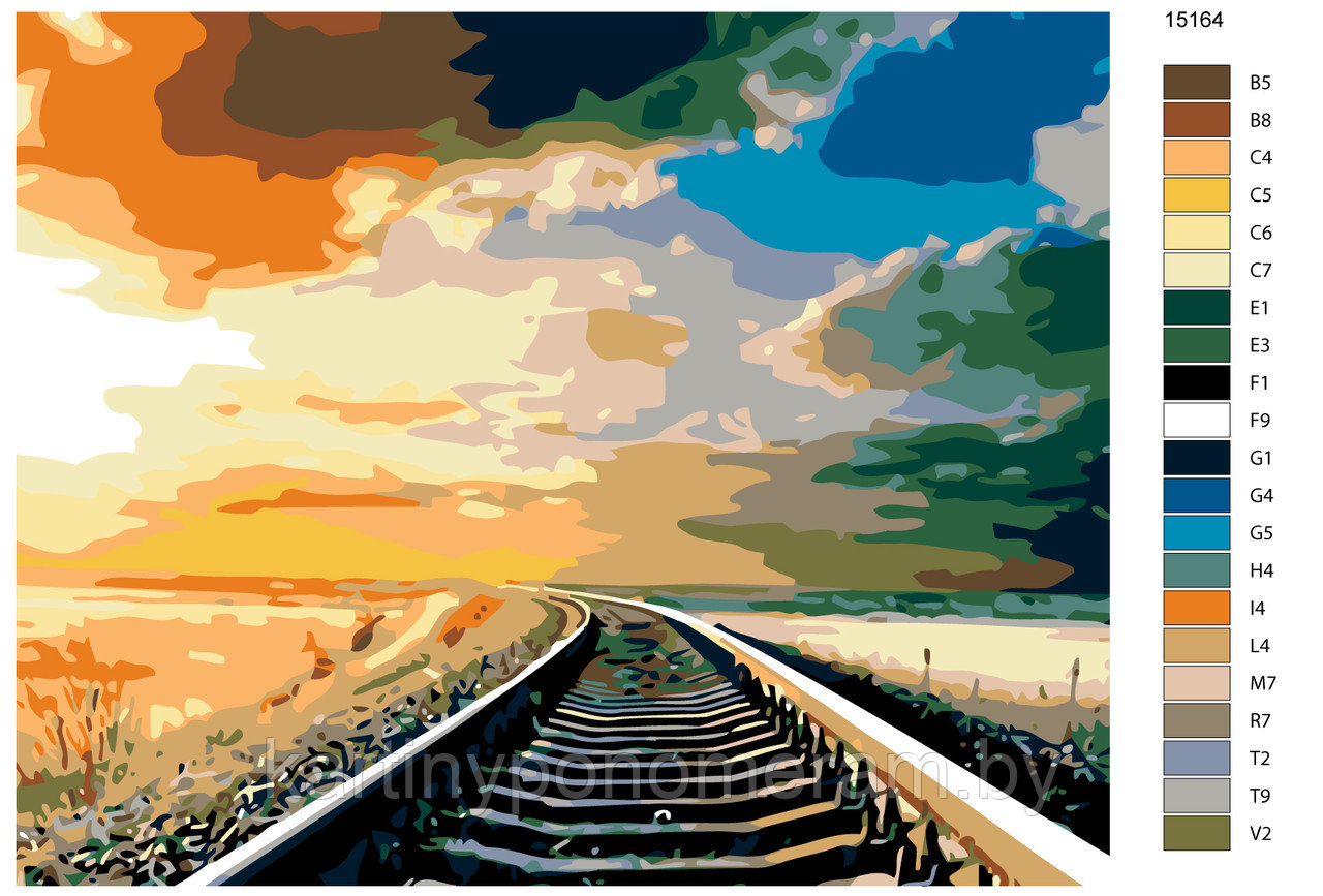 Картина по номерам, 40 x 50, KTMK-15164