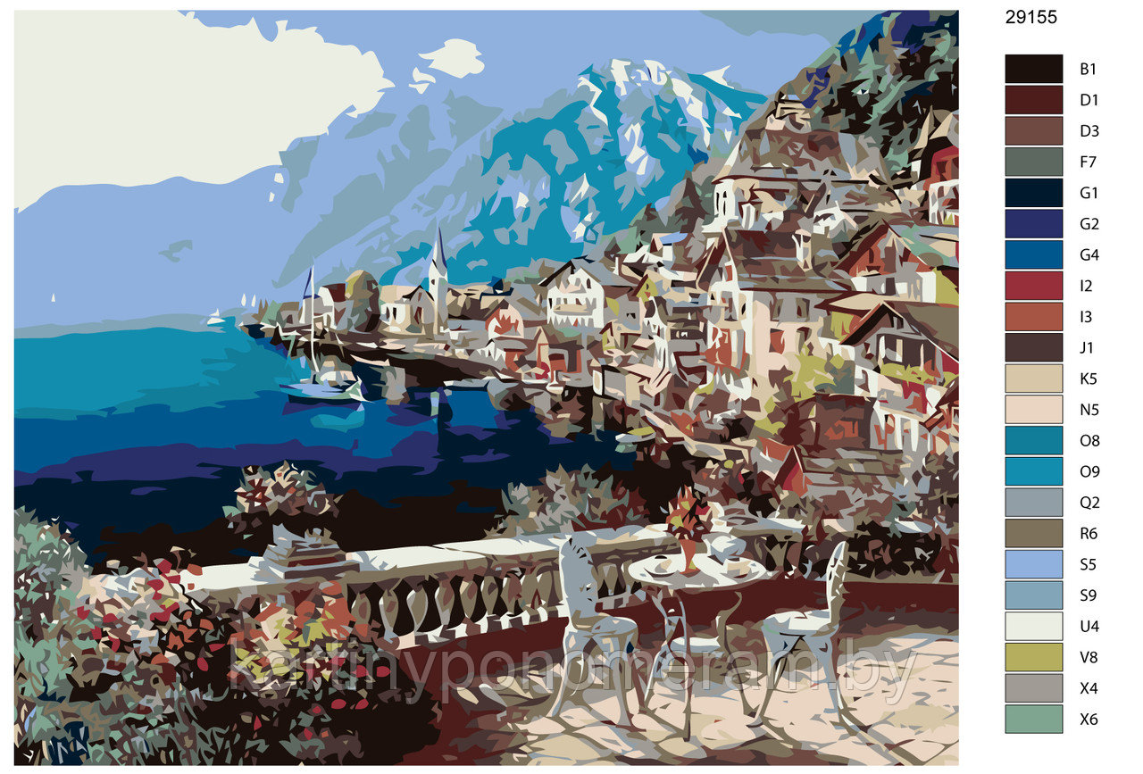 Картина по номерам, 40 x 50, KTMK-29155