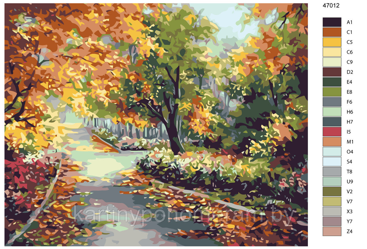Картина по номерам, 40 x 50, KTMK-47012